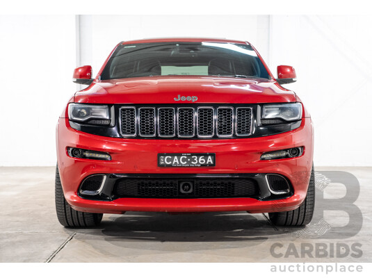 09/2013 Jeep Grand Cherokee SRT 8 (4x4) WK MY14 4d Wagon Red V8 6.4L - photo 1