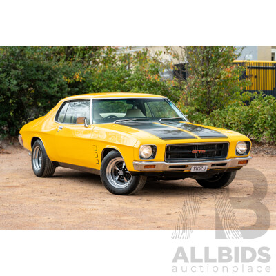 11/1973 Holden HQ Monaro LS 2d Coupe Yellow / Black LS1 V8 5.7L - Modified