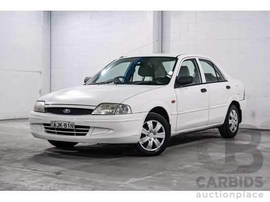 11/2000 Ford Laser GLXi KN 4d Sedan White 1.8L - photo 1