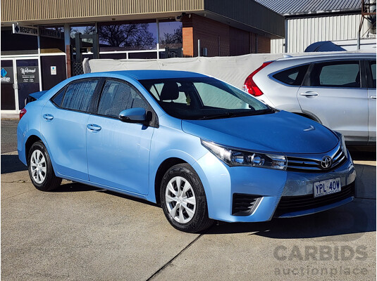 06/2015 Toyota Corolla Ascent ZRE172R 4d Sedan Blue 1.8L - photo 1