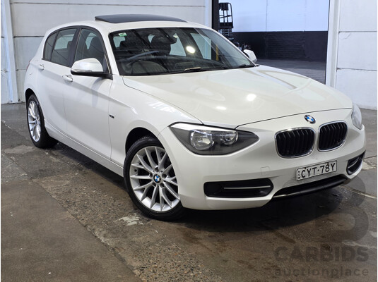 2/2015 BMW 116i Sport F20 MY15 5d Hatchback Mineral White Metallic Turbo 1.6L - photo 1