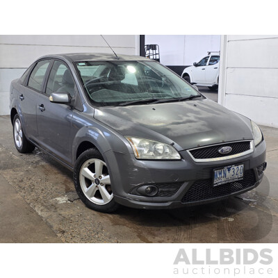 4/2008 Ford Focus LX LT 4d Sedan Grey 2.0L