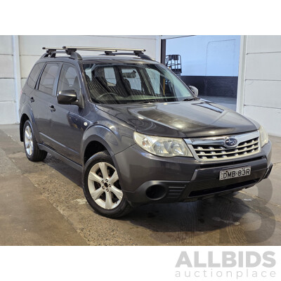 7/2011 Subaru Forester X (AWD) MY11 4d Wagon Grey 2.5L
