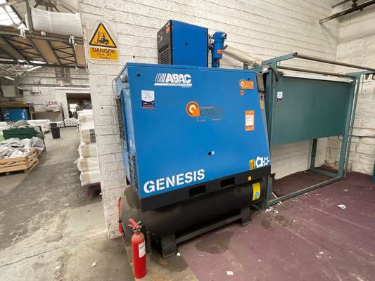 ABAC Genesis I22 500 Receiver Mounted Packaged Air Compressor 415V