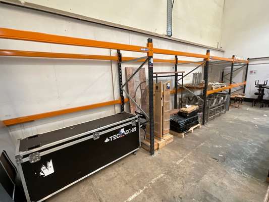4 x Bays Link 51 Boltless Metal Pallet Racking