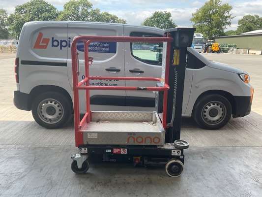 2019 Power Towers Nano Battery Powered Mobile Access Lift