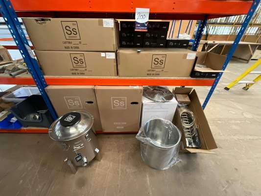 Quantity SS Brewtech Equipment on Bay of Racking