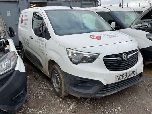 2018 Vauxhall Combo 2000 Edition TD S/S Panel Van - SC68 JMX - NON-RUNNER - photo 1