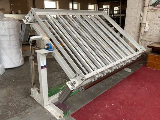 Pneumatic Tilting Clamp / Tufting Table