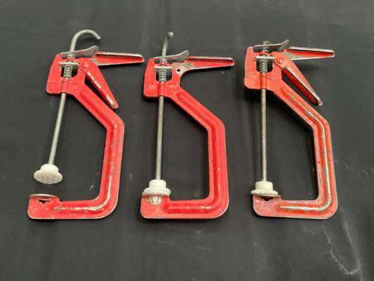 G Clamps x 3 - photo 1