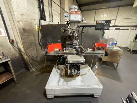 XYZ SMX 2000 Turret Milling Machine with ProtoTrak EMX Control System 415v