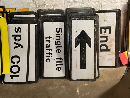 Quantity Of Road Traffic Signage as Lotted - photo 1