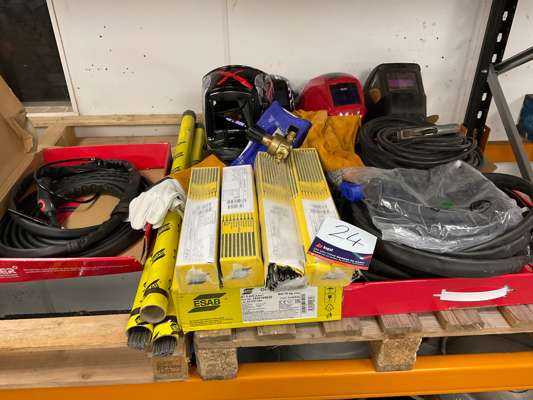 Quantity Various Welding Equipment as Lotted