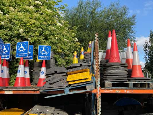 Quantity Of Various Size & Colour Traffic Cones as Lotted - photo 1