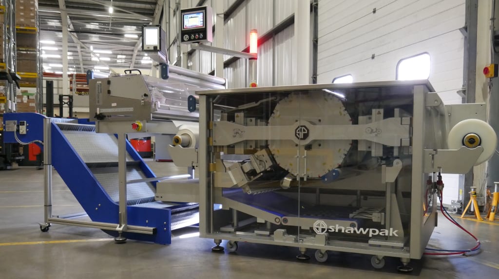 2021 Shawpak Model 62-25 Semi-Automated Thermoform Packaging Machine with Mitsubishi GOT2000 Touch Screen Controller