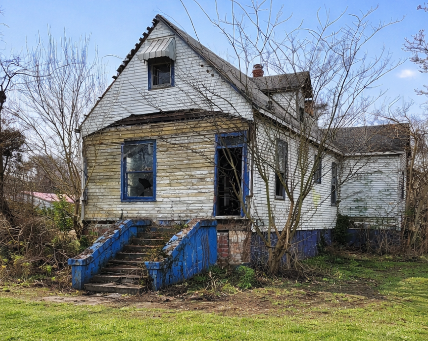 ($1-Bid) (No-Reserve) House in Cairo, IL