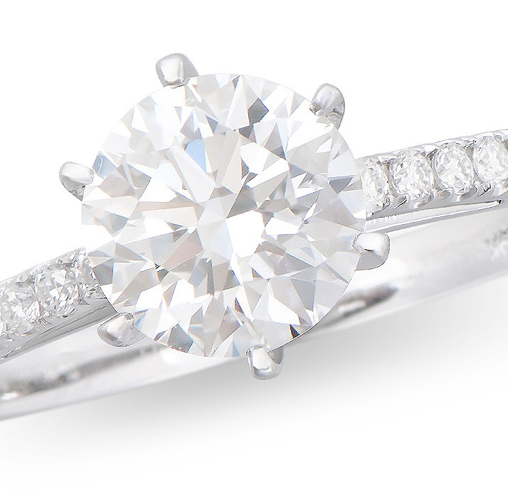 Super Ideal Cut! 1.39 Ctw IGI Certified E-F VVS Lab Diamonds 14K Designer Ring NEW - photo 1