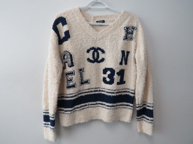 Varsity Knit Sweater (S)