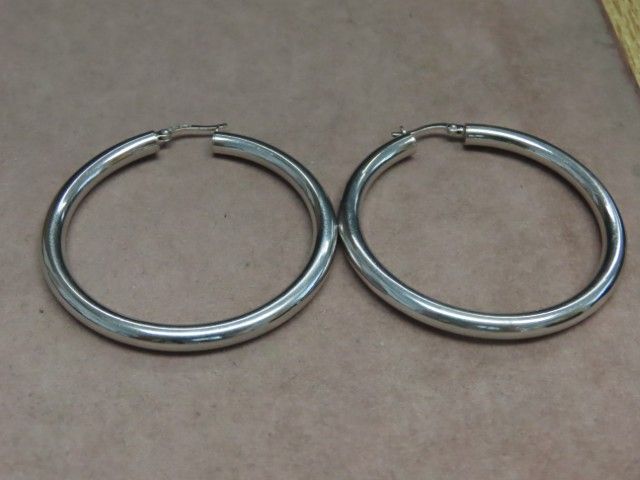 Birks Gold Hoop Earrings