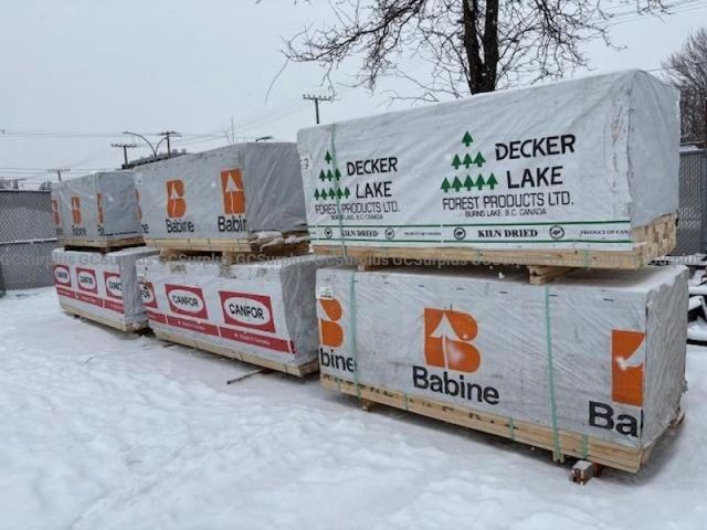 Lot of 2 in x 4 in Lumber