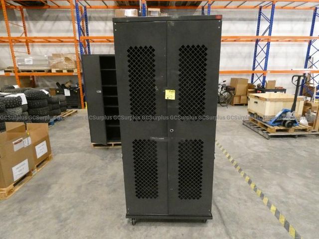 Metal Storage Cabinets on Castors