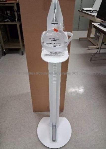 Pedal Hand Sanitizer Dispensers and Full-Face Shields
