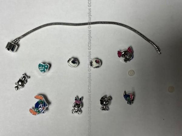 Dckazz Stitch Charm Bracelet