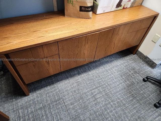 Desk and Credenza
