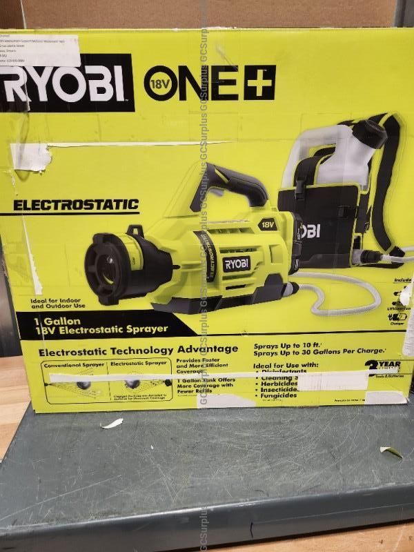 Ryobi 18 V Electrostatic Sprayer
