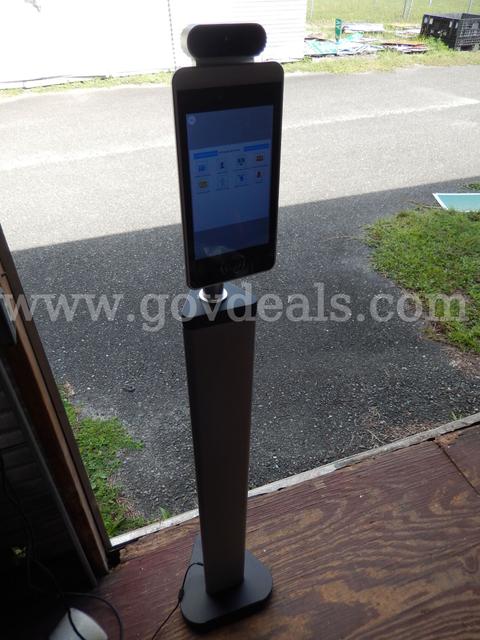 NEW/OLD STOCK (2) VIKYLIN PERSONNEL MANAGEMENT KIOSK WITH TEMPERATURE VERIFICATION