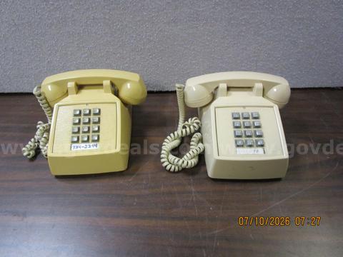 (2) VINTAGE, CORTELCO CORINTH MISSISSIPPI PHONES
