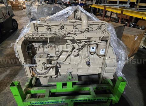 Newly rebuilt 8 liter Cummins Engine
