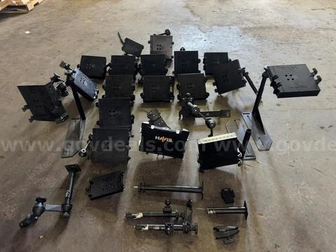 Various mount for computers, cell phones, and various mounting accessories