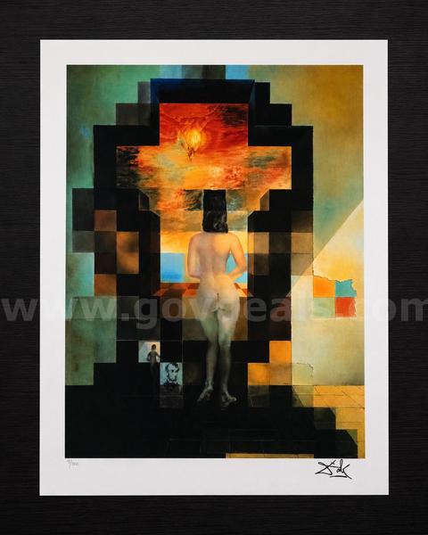 Salvador Dali Lincoln In Dalivision Limited Edition of only 500 with Certificate of Authenticity!