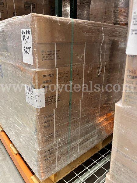 1 Pallet with 576 MRE Meals located in Louisville, KY