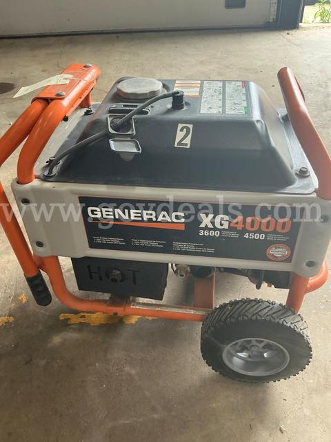 2015 Generac XG4000 β Running Unit β Low Hours (#2)