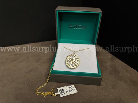 NECKLACE & PENDANT (Marked: EFFY 14K)