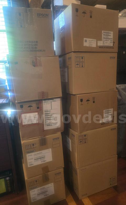 Lot of 10 Epson POS Thermal Multifunction Receipt Printer