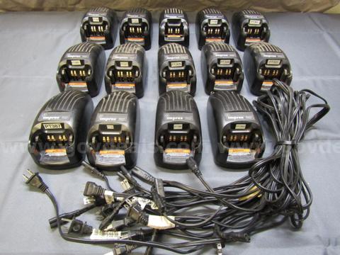 Lot of 14 Motorola IMPRES Two Way Radio Chargers