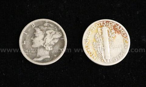 194 Silver U.S. Mercury Dimes