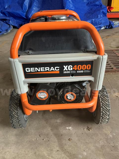 2015 Generac XG4000 Portable Generator β 434.8 Hours (#1)