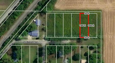 ($1-Starting Bid) (50' X 145') City Lot in Marissa, IL (Lot 2 of 3 Lots)