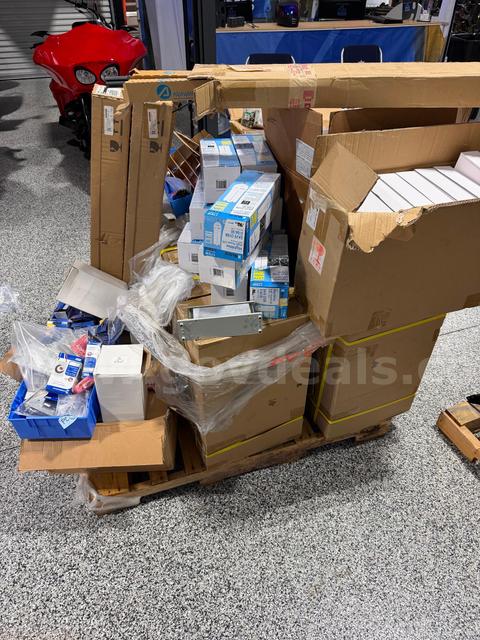 Pallet of industrial miscellaneous surplus parts