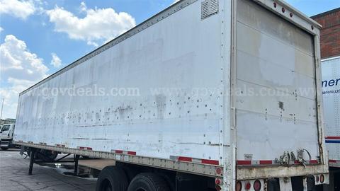 1992 Wabash National Corporation 45ft Box Van Trailer