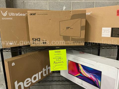 Electronics: Monitors" (JUL26-H041X)