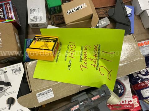Firearm Parts & Accessories: "Reloading & Tactical Supplies" (JUL26-H051)