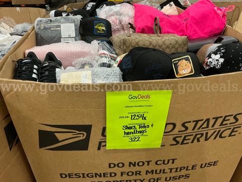 Apparel: Manually Sorted "Shoes, Handbags and Totes" (JUL26-1254X)