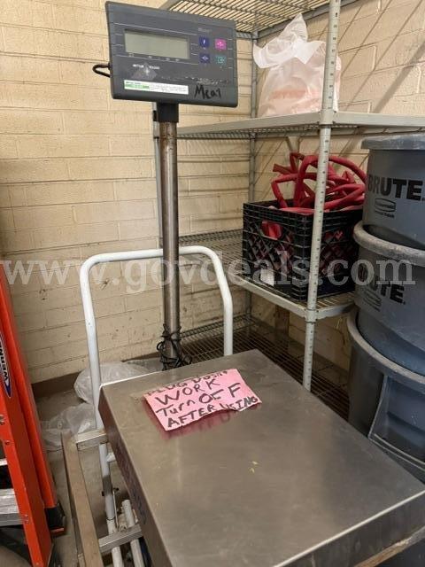 2007 Mettler Toledo Scale Platform