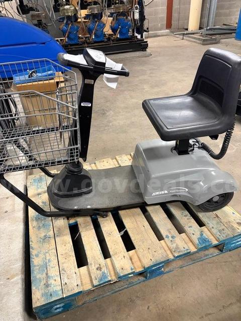 (2) Amigo Smart Shopper Motorized Handicap Cart