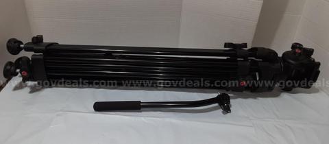Raubay DV-1 70.8″ Fluid Drag Head Professional Video Camera Tripod